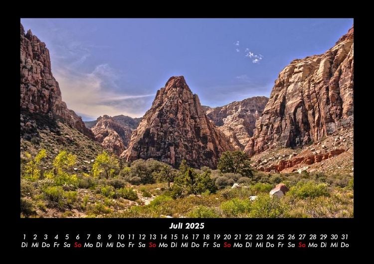 Produktbild: Las Vegas 2025 Fotokalender DIN A3