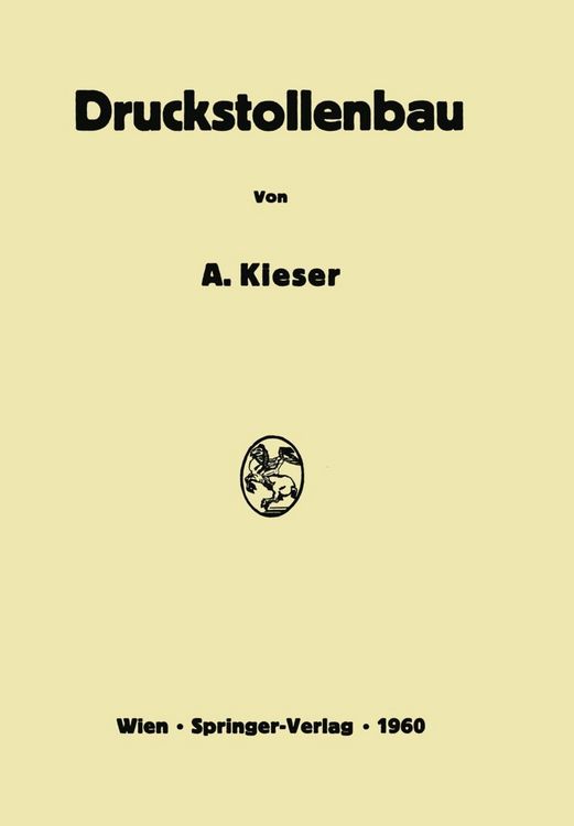 Produktbild: Druckstollenbau