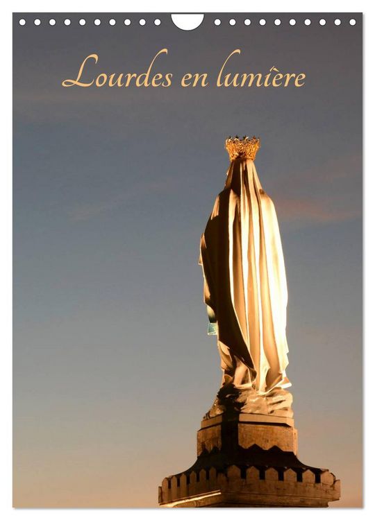 Produktbild: Lourdes en lumi&egrave;re (Calendrier mural 2026 DIN A4 horizontal), CALVENDO calendrier mensuel