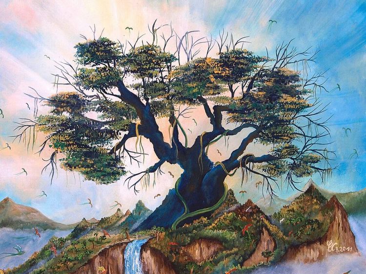Produktbild: CALVENDO Puzzle Tree of Live | 1000 Teile Lege-Gr&ouml;&szlig;e 64x48cm Foto-Puzzle f&uuml;r gl&uuml;ckliche Stunden