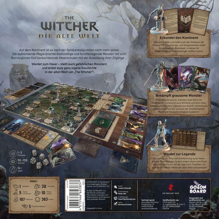 Produktbild: Wozniak, L: Witcher Die alte Welt