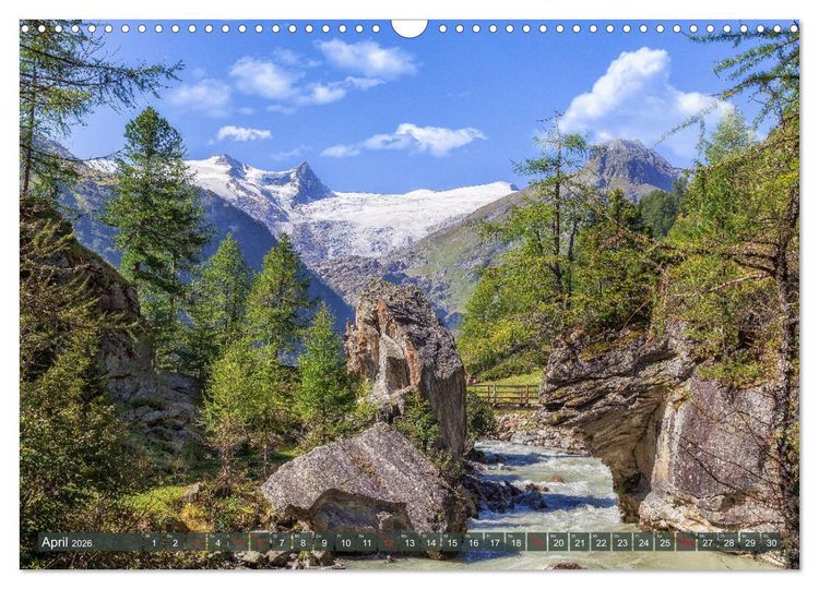 Produktbild: Wundersch&ouml;nes Osttirol (Wandkalender 2026 DIN A3 quer), CALVENDO Monatskalender