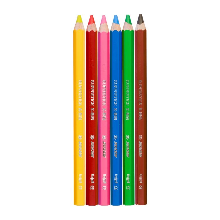 Produktbild: JOLLY Buntstifte X-BIG, 6er Set