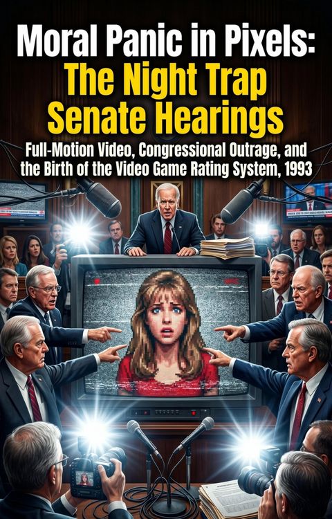 Produktbild: Moral Panic in Pixels: The Night Trap Senate Hearings