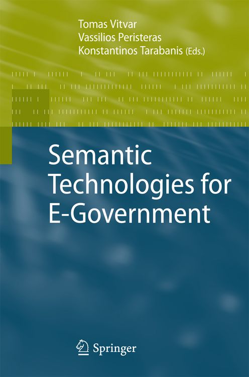 Produktbild: Semantic Technologies for E-Government
