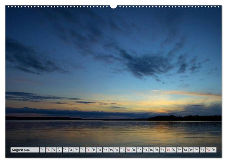 Produktbild: FINNLAND Traumhafte Landschaften (Wandkalender 2026 DIN A2 quer), CALVENDO Monatskalender