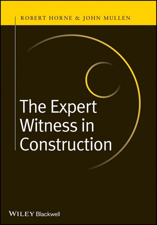 Produktbild: The Expert Witness in Construction