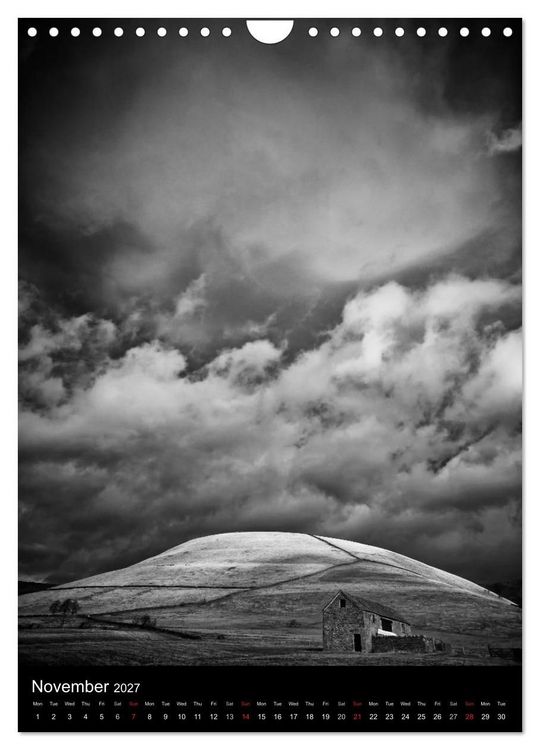 Produktbild: Journeys - Black & White (Wall Calendar 2027 DIN A4 portrait), CALVENDO 12 Month Wall Calendar