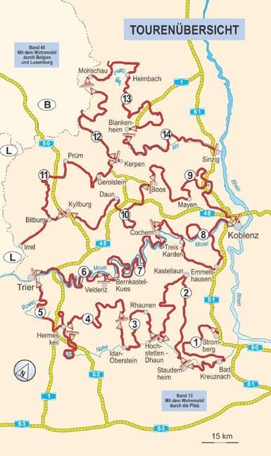Produktbild: Mit dem Wohnmobil durch den Hunsr&uuml;ck entlang der Mosel in die Eifel