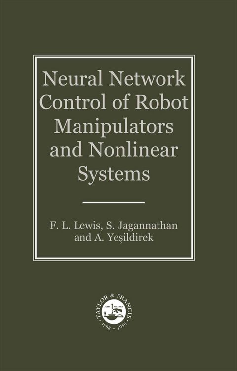 Produktbild: Neural Network Control Of Robot Manipulators And Non-Linear Systems