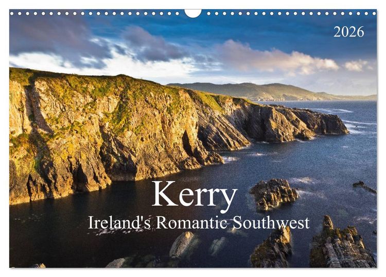 Produktbild: Kerry - Ireland's Romantic Southwest (Wall Calendar 2026 DIN A3 landscape), CALVENDO 12 Month Wall Calendar