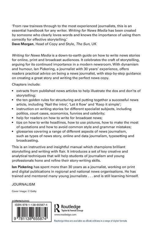Produktbild: Writing for News Media