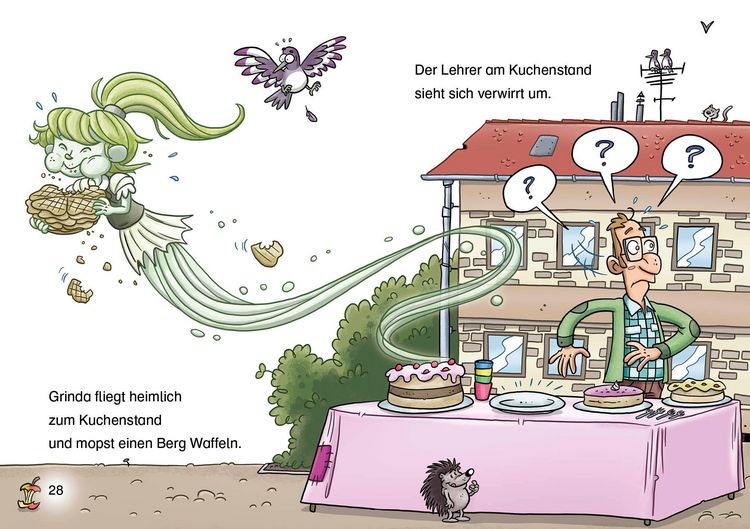 Produktbild: Lesel&ouml;wen 1. Klasse - Ein Gespenst auf dem Schulhof