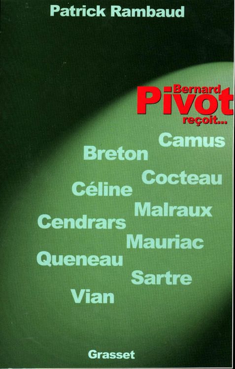 Produktbild: Bernard Pivot re&ccedil;oit