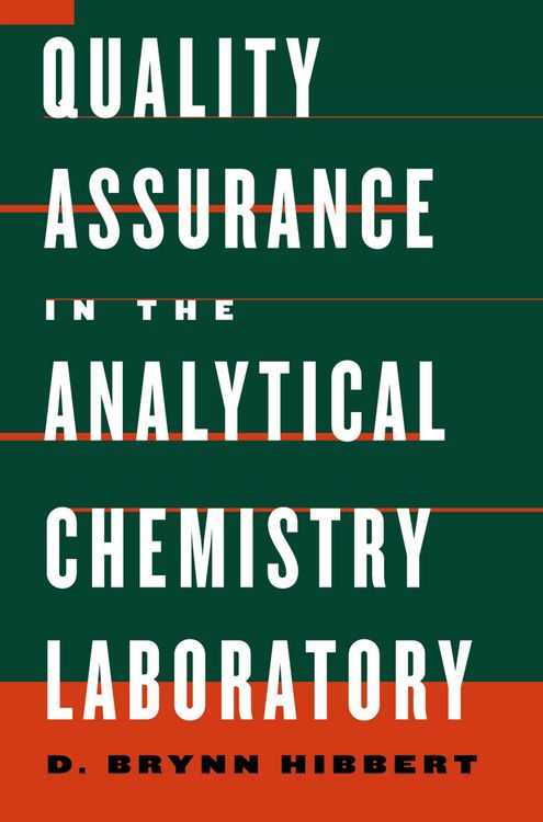 Produktbild: Quality Assurance in the Analytical Chemistry Laboratory