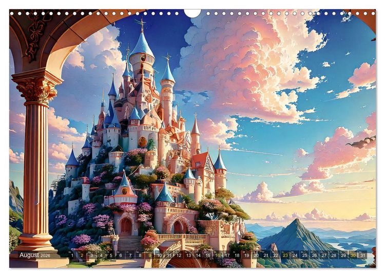 Produktbild: Reise in einer M&auml;rchenwelt (Wandkalender 2026 DIN A3 quer), CALVENDO Monatskalender