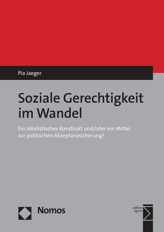 Produktbild: Soziale Gerechtigkeit im Wandel