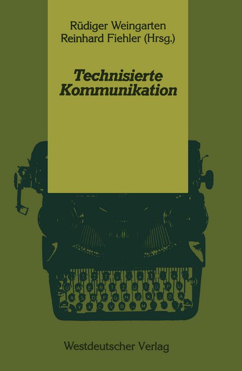 Produktbild: Technisierte Kommunikation