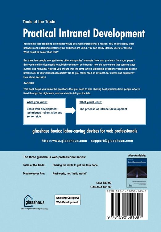 Produktbild: Practical Intranet Development
