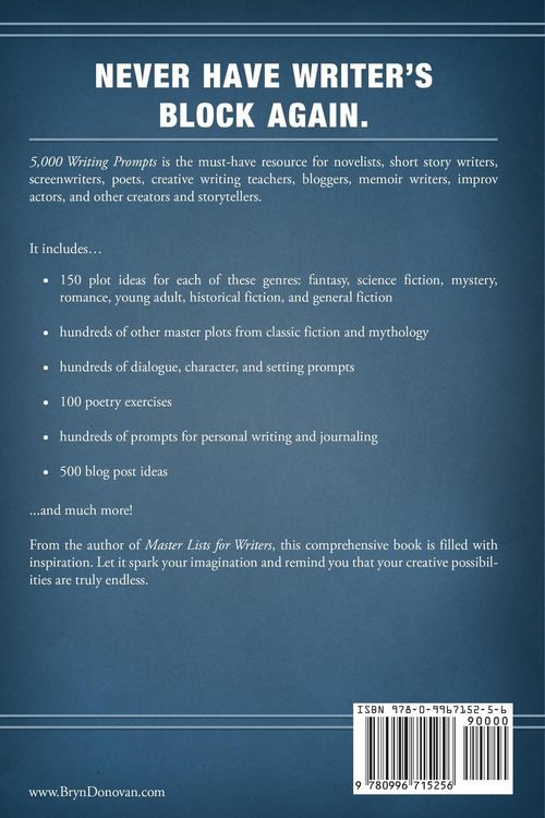 Produktbild: 5,000 Writing Prompts