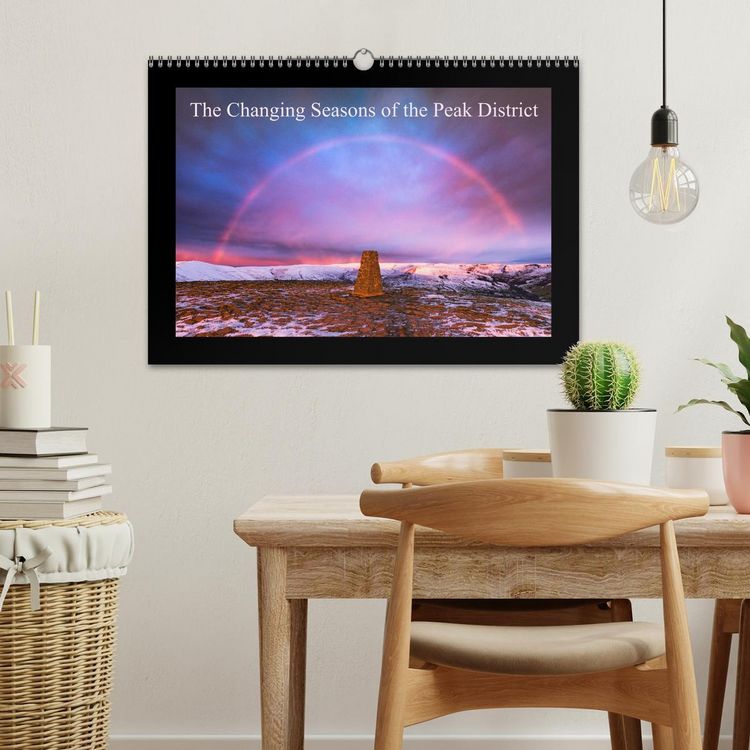 Produktbild: The Changing Seasons of the Peak District (Wall Calendar 2026 DIN A3 landscape), CALVENDO 12 Month Wall Calendar