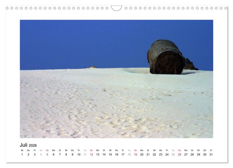 Produktbild: JUIST - Ansichten einer Insel (Wandkalender 2026 DIN A3 quer), CALVENDO Monatskalender