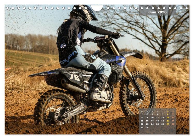 Produktbild: MX-Racing 2026 (Wandkalender 2026 DIN A4 quer), CALVENDO Monatskalender