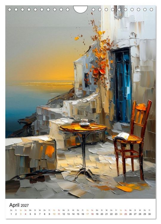Produktbild: Mediterrane Sch&ouml;nheiten (Wandkalender 2027 DIN A4 hoch), CALVENDO Monatskalender