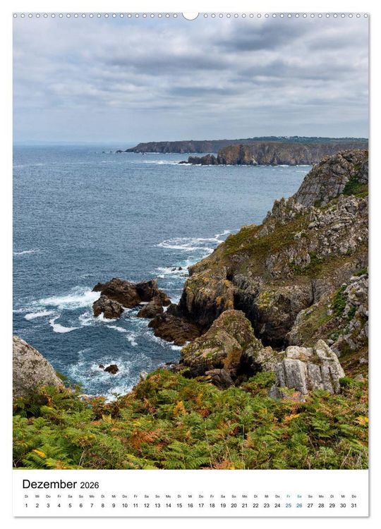 Produktbild: Du sch&ouml;ne Bretagne (Wandkalender 2026 DIN A2 hoch), CALVENDO Monatskalender