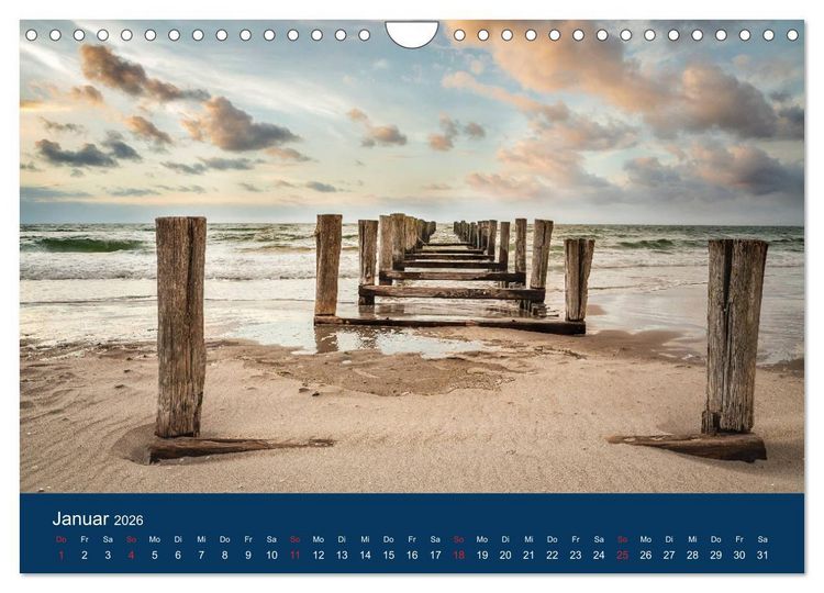 Produktbild: Ostseezauber (Wandkalender 2026 DIN A4 quer), CALVENDO Monatskalender