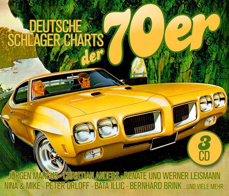 Produktbild: Deutsche Schlager Charts der 70er