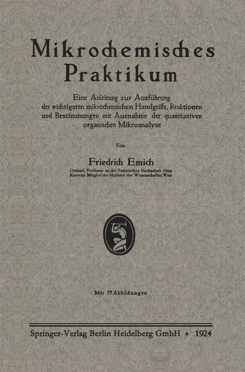 Produktbild: Mikrochemisches Praktikum