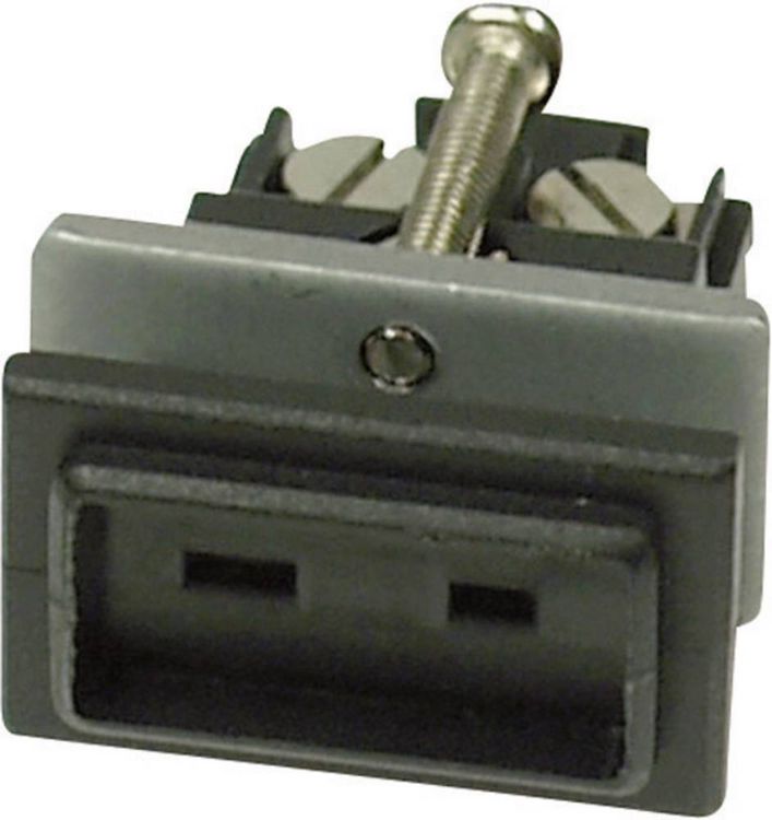 Produktbild: B + B Thermo-Technik 0220 0135 Miniatur-Kupplungsdose Typ J, schwarz Schwarz Inhalt: 1St.