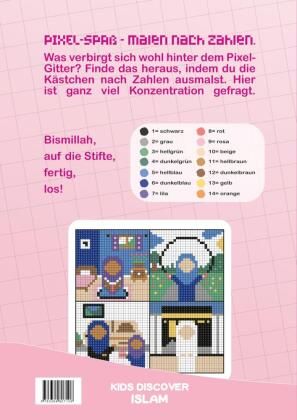 Produktbild: Pixel-Spa&szlig;: Pixelmalbuch f&uuml;r die Kleine Muslima