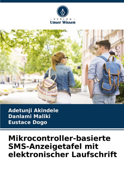 Produktbild: Mikrocontroller-basierte SMS-Anzeigetafel mit elektronischer Laufschrift