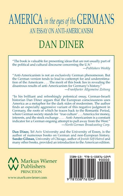 Produktbild: America in the Eyes of the Germans