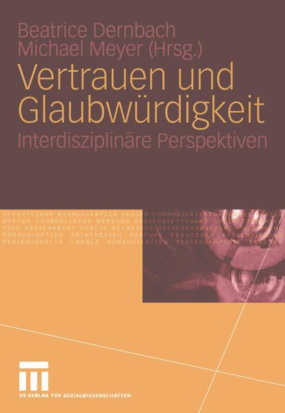 Produktbild: Vertrauen und Glaubw&uuml;rdigkeit