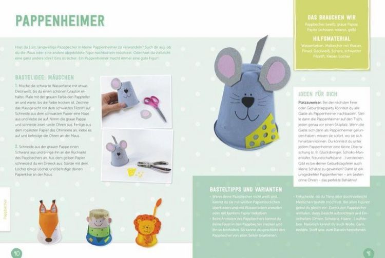 Produktbild: Bunt & kreativ - Das Bastelbuch f&uuml;r Kinder