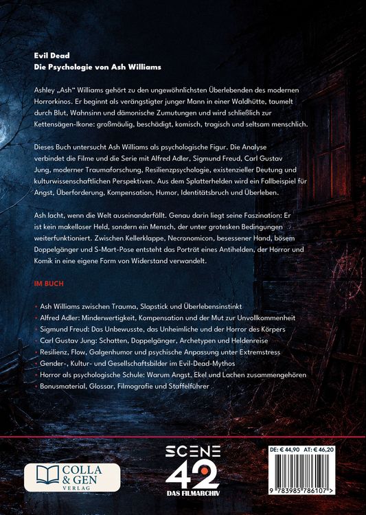 Produktbild: Evil Dead: Die Psychologie von Ash Williams (Scene 42-Das Filmarchiv)