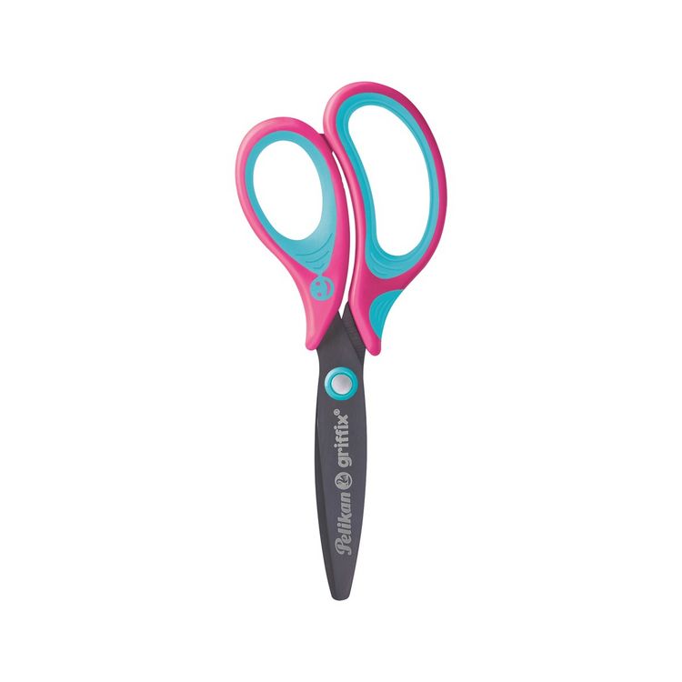 Produktbild: Pelikan Schere griffix&reg; Schulschere rund f&uuml;r Rechtsh&auml;nder LovelyPink