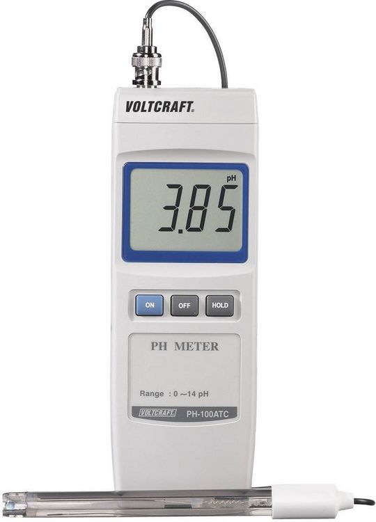 Produktbild: VOLTCRAFT PH-100 ATC pH-Messger&auml;t