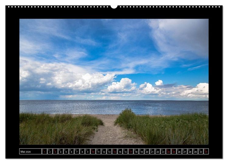 Produktbild: Usedom - Tr&auml;ume einer Insel (hochwertiger Premium Wandkalender 2026 DIN A2 quer), Kunstdruck in Hochglanz