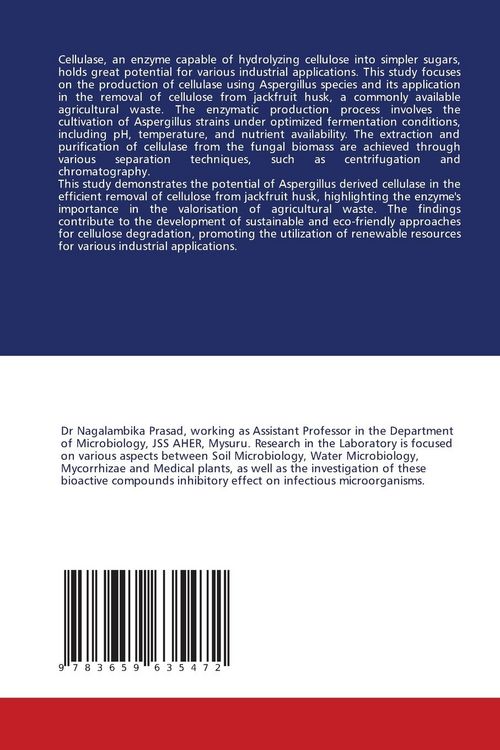 Produktbild: Cellulase: Production and Its Application