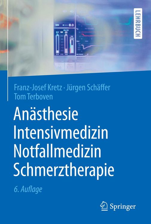 Produktbild: An&auml;sthesie, Intensivmedizin, Notfallmedizin, Schmerztherapie