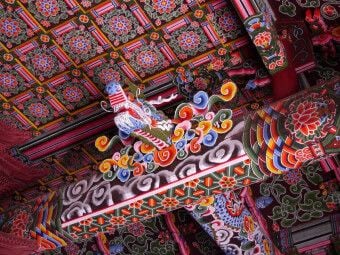 Produktbild: CALVENDO Puzzle Pohyun-Tempel im Myohyang-Gebirge | 1000 Teile Lege-Gr&ouml;&szlig;e 64x48cm Foto-Puzzle f&uuml;r gl&uuml;ckliche Stunden
