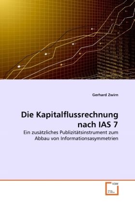 Produktbild: Zwirn, G: Kapitalflussrechnung nach IAS 7