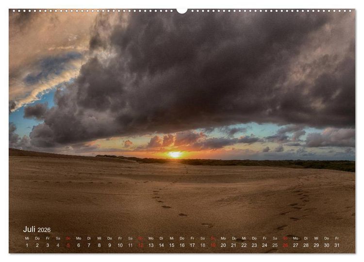 Produktbild: D&auml;nemarks Norden (hochwertiger Premium Wandkalender 2026 DIN A2 quer), Kunstdruck in Hochglanz