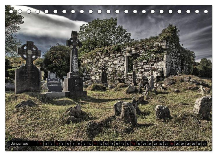 Produktbild: Irland Impressionen S&uuml;dwesten und Westen (Tischkalender 2026 DIN A5 quer), CALVENDO Monatskalender