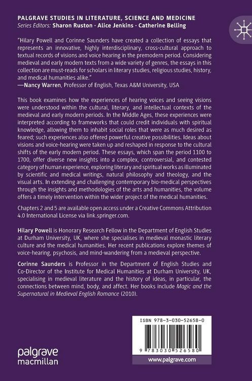Produktbild: Visions and Voice-Hearing in Medieval and Early Modern Contexts