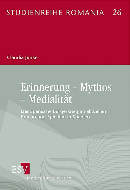 Produktbild: Erinnerung &ndash; Mythos &ndash; Medialit&auml;t
